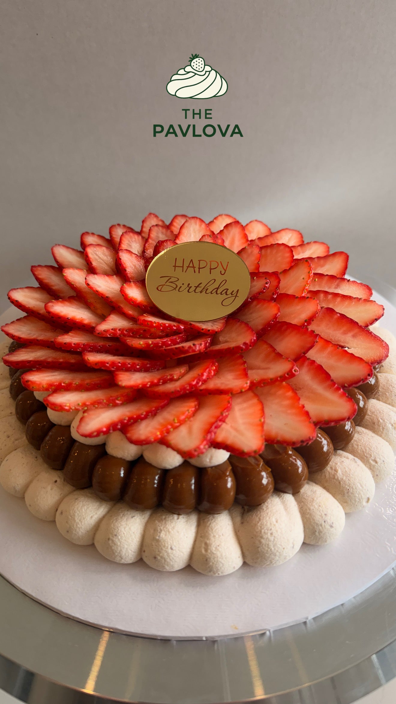 Pavlova Redonda Tradicional