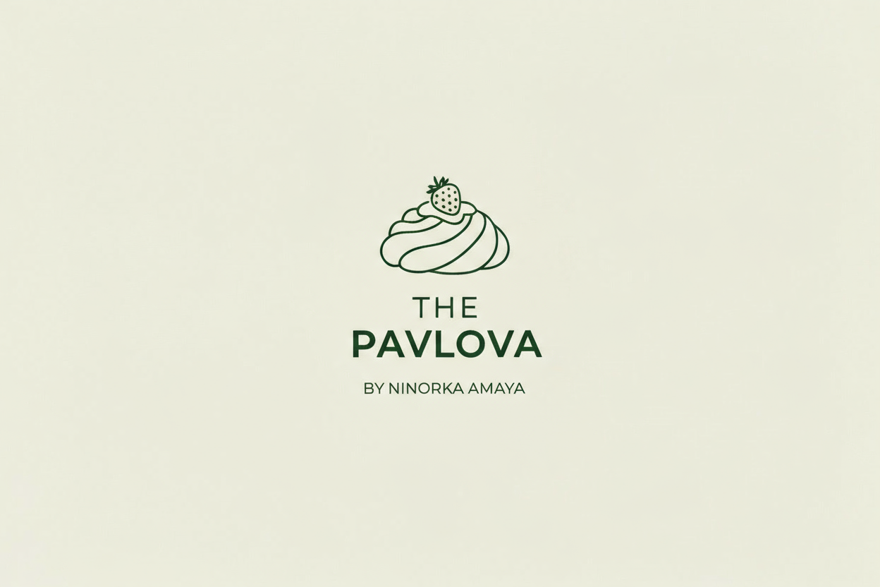 Logo The Pavlova by Ninorka Amaya