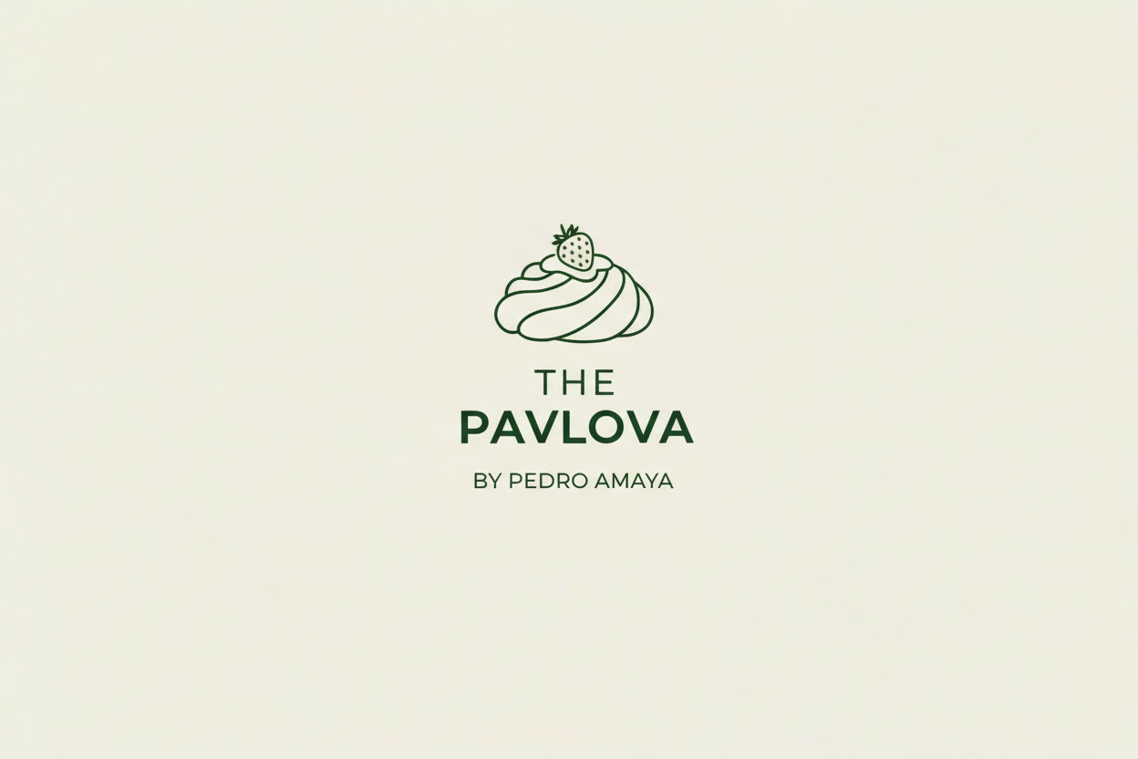 Logo The Pavlova by Pedro Amaya